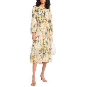 Anthropologie | OPT Felicity Dress | Yellow Floral | NWT